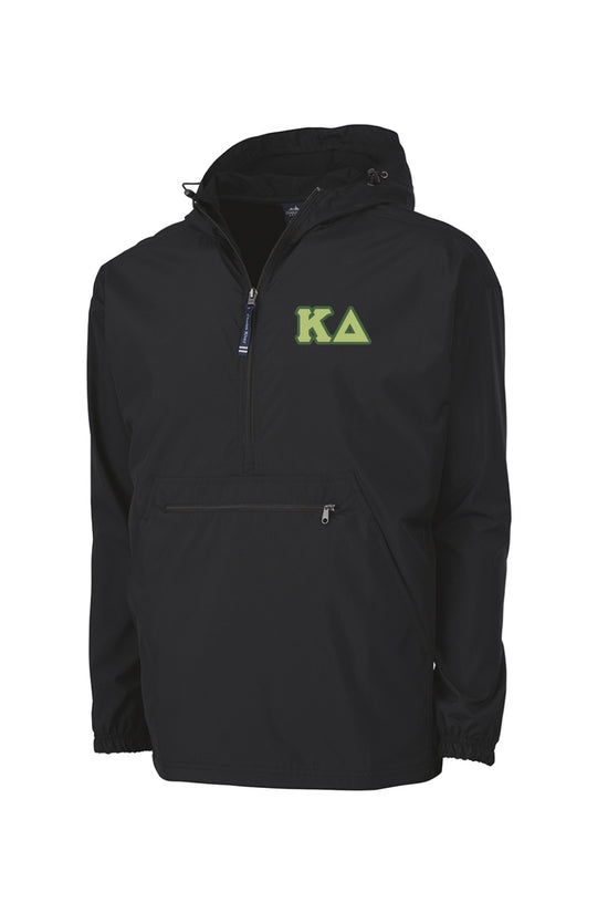 KD Letter Patch Pack and Go Pullover