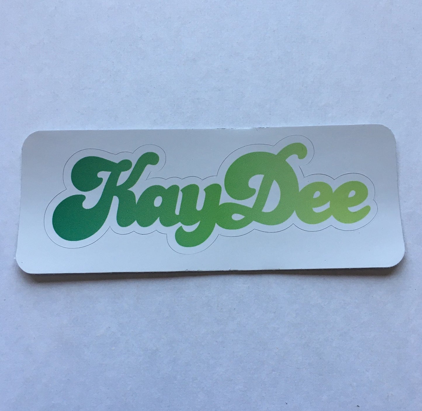 Kay Dee Decal