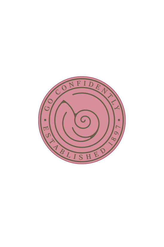 Pink Go Confidently Button