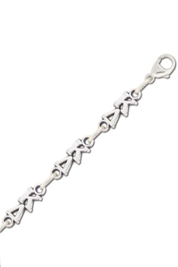 Greek Letter Link Bracelet