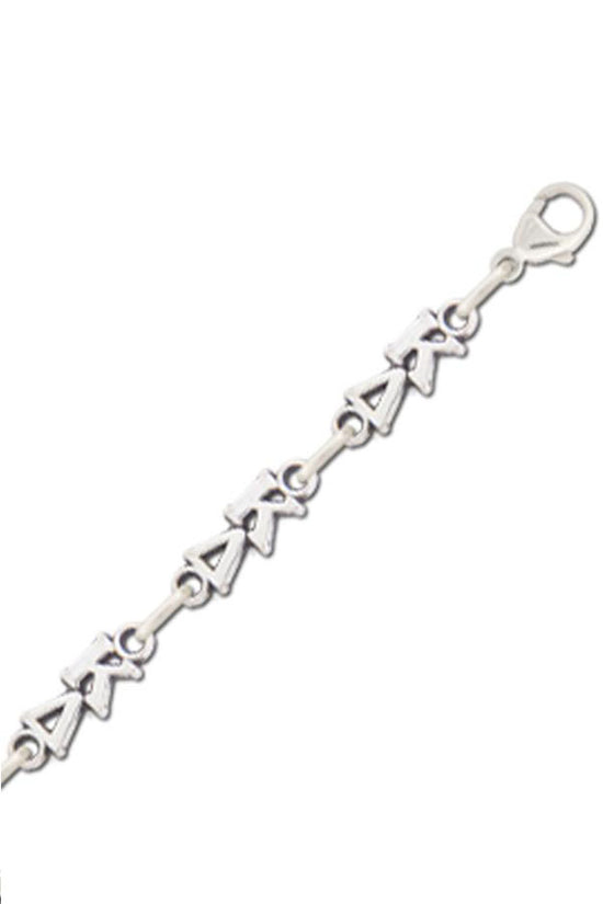 Greek Letter Link Bracelet